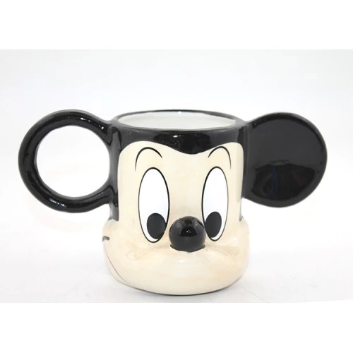 BUĞZ Porselen Mickey Mouse Kupa Bardak BUĞZ Porselen Mickey Mouse Kupa Bardak