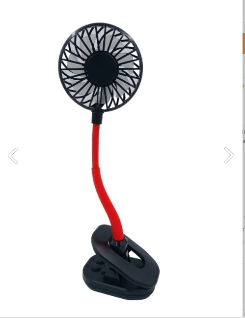 BUĞZ Portatif Işıklı Mini Klipsli Fan
