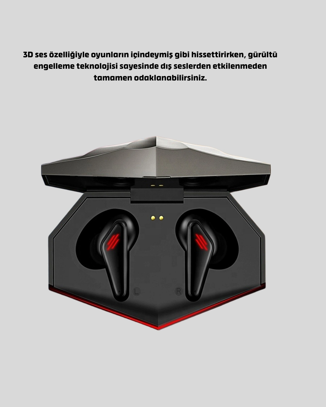 BUĞZ Profesyonel Oyun İçin Bluetooth Kulaklık