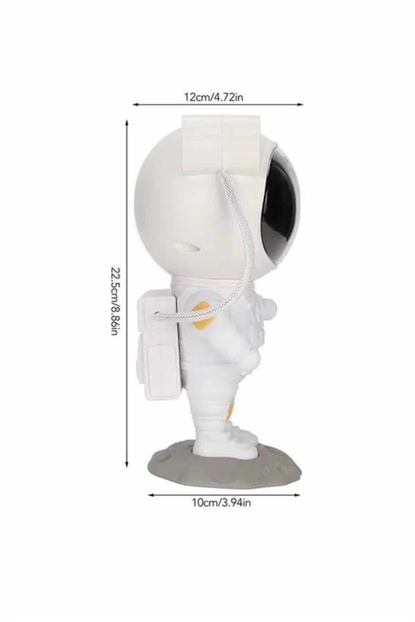 BUĞZ Projeksiyon Astronot Lamba Speaker Sevimli Astronot Bluetooth Hoparlör