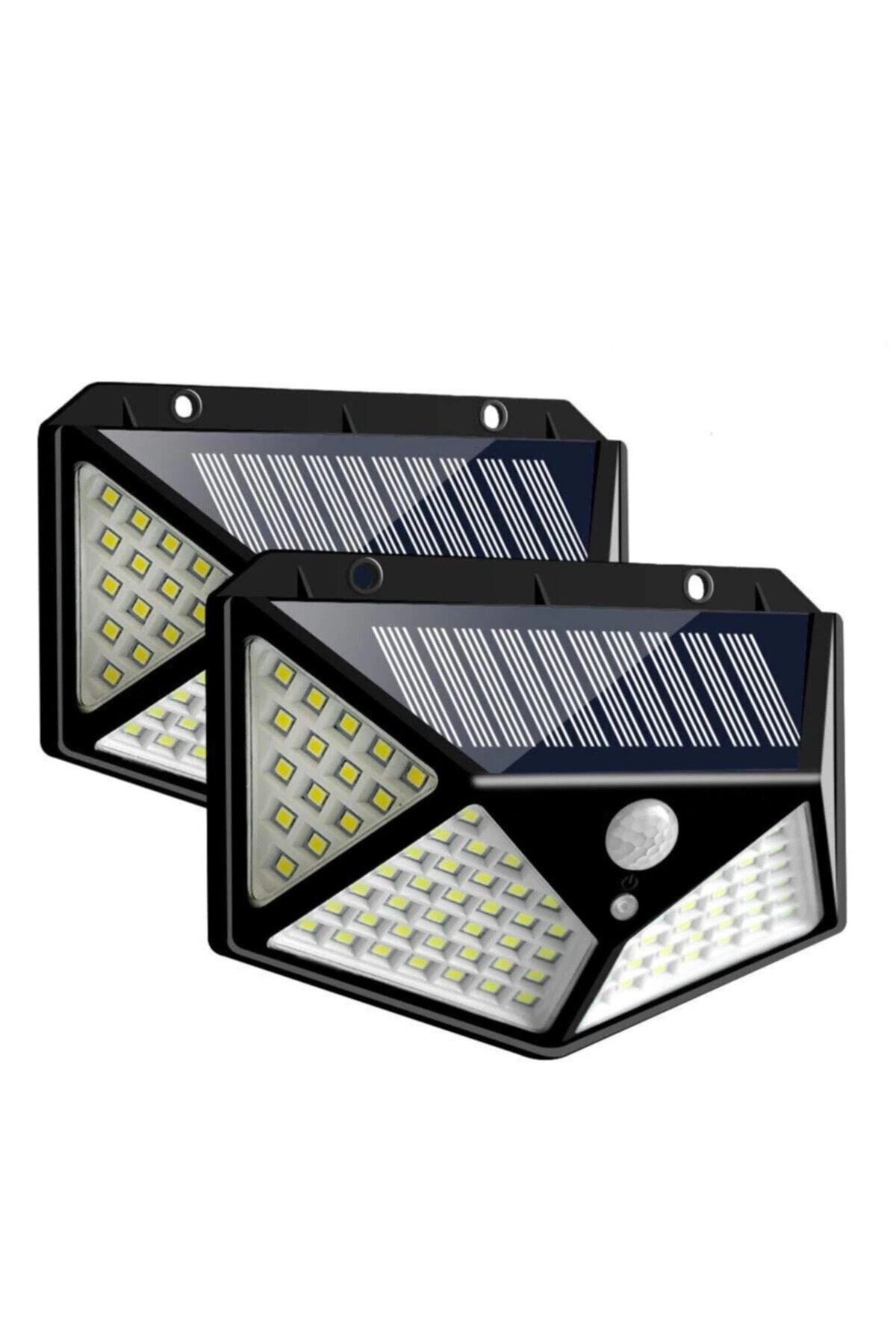 BUĞZ Projektör 100 Ledli Işık Sensörlü Güneş Enerjili Solar Lamba