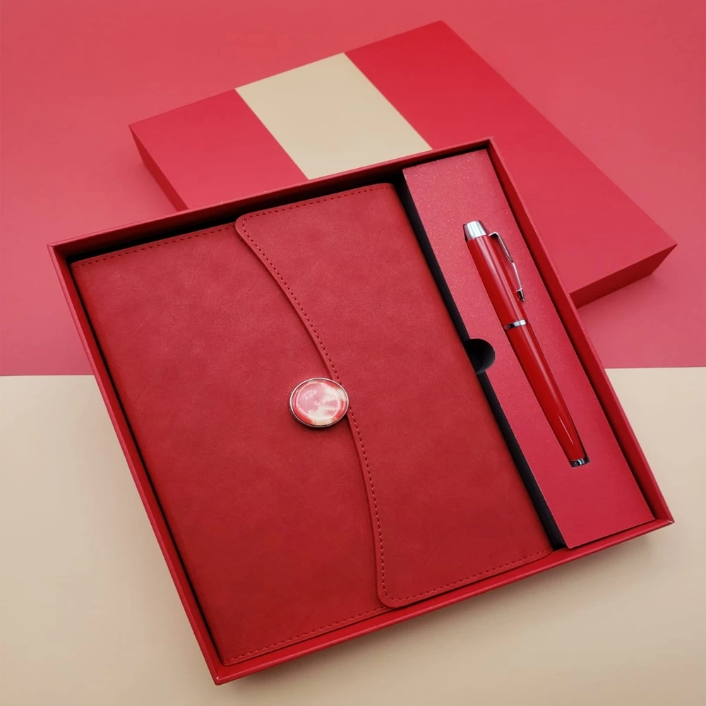 BUĞZ Promosyon Defter Kalem Seti Kırmızı Renk BUĞZ Promosyon Defter Kalem Seti Kırmızı Renk