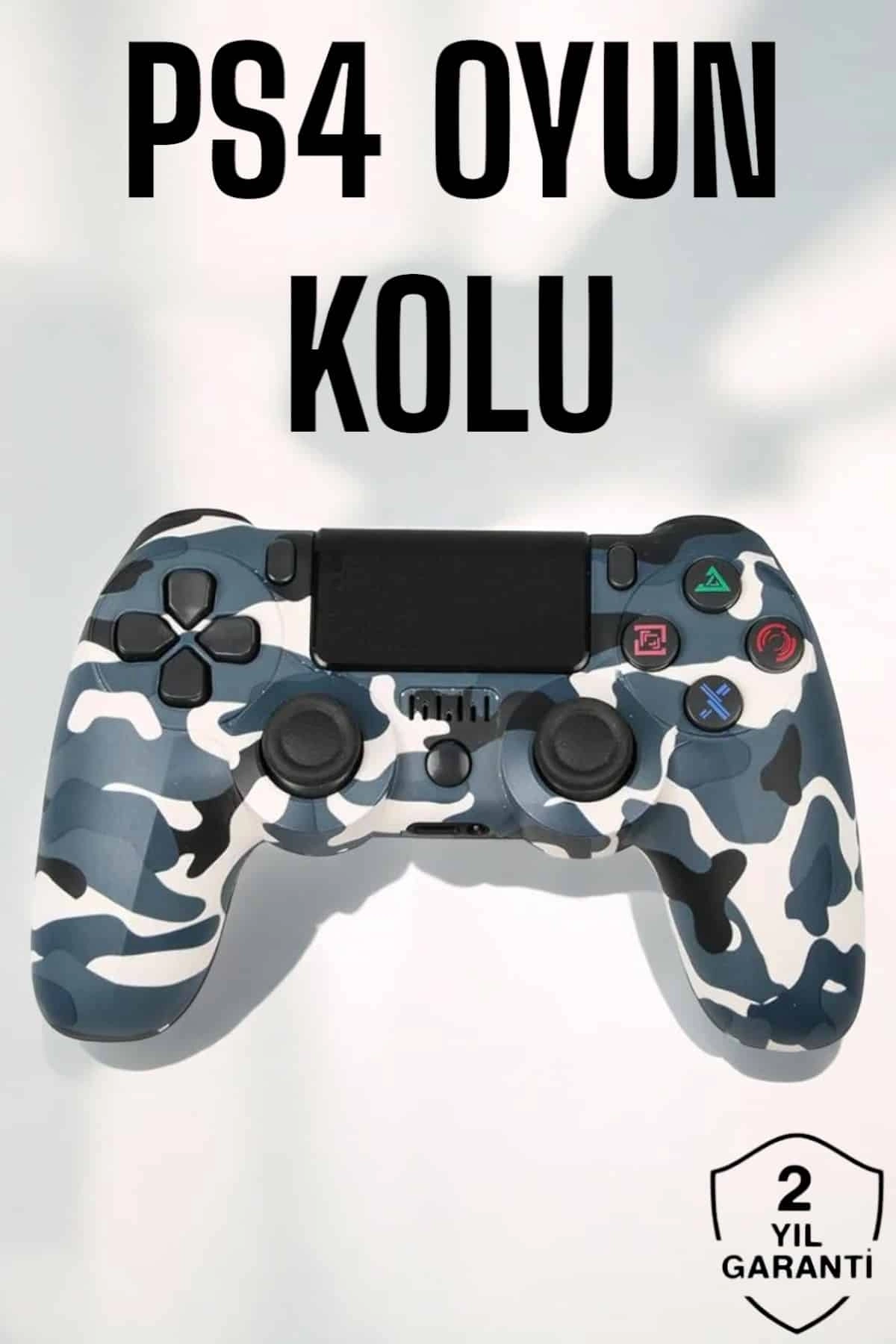 BUĞZ PS4 Oyun Kolu Kamuflaj Desenli Joystick
