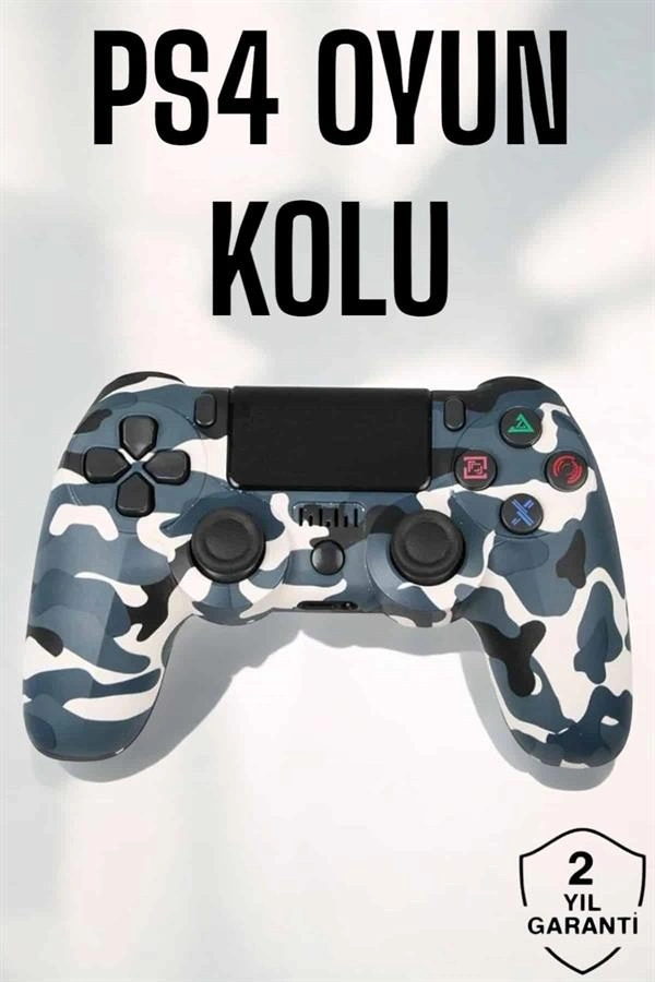 BUĞZ PS4 Oyun Kolu Kamuflaj Desenli Joystick