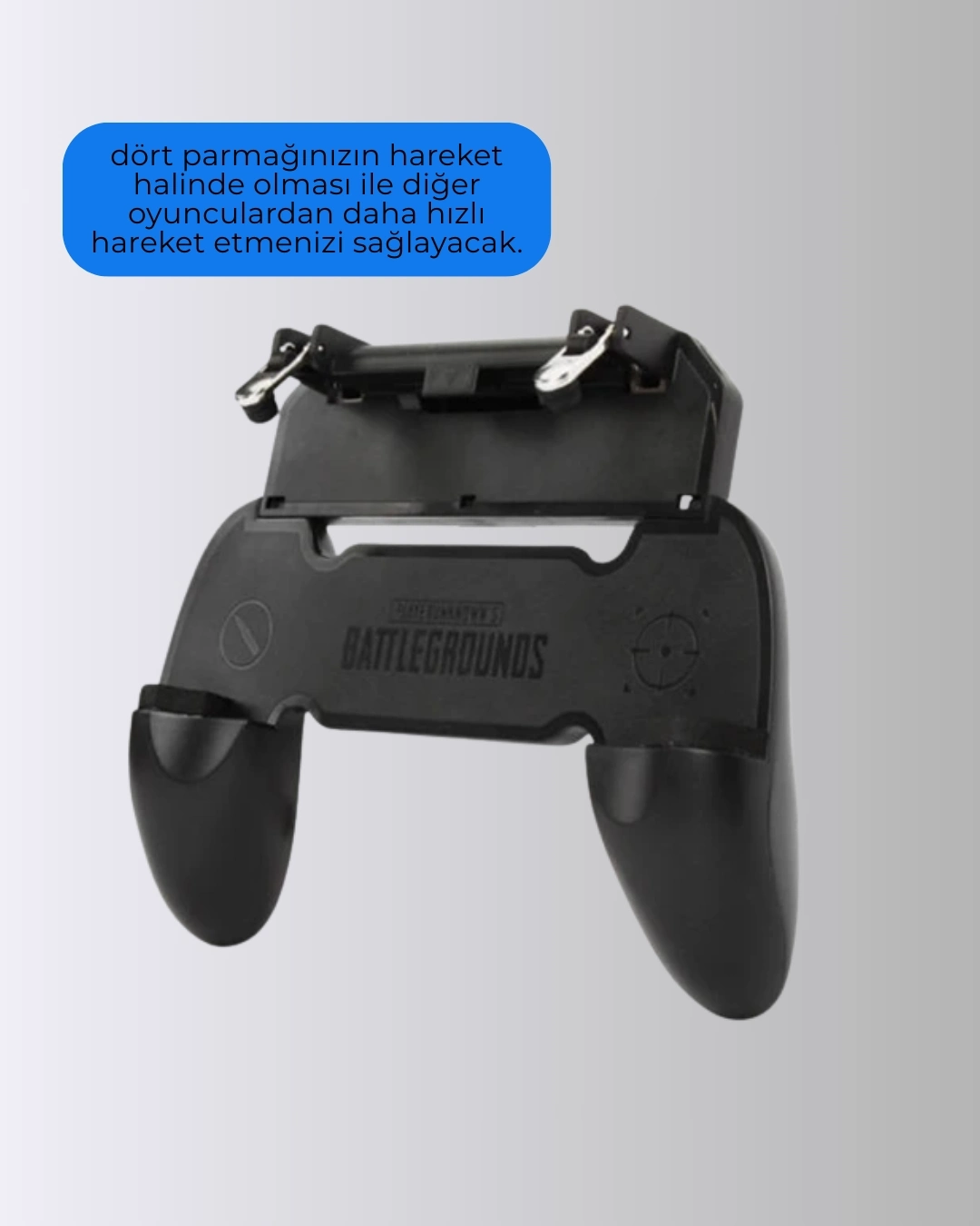 BUĞZ PUBG Mobile İçin Tetikleyicili Joystickli Telefon Gamepadi