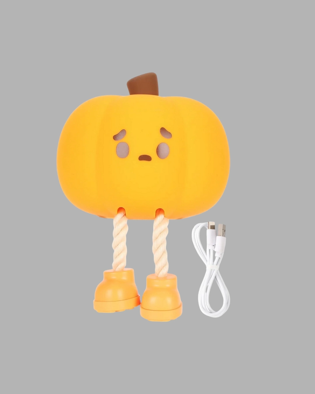 BUĞZ Pumpkin LED Gece Lambası Üç Kademeli Işık Ayarlı