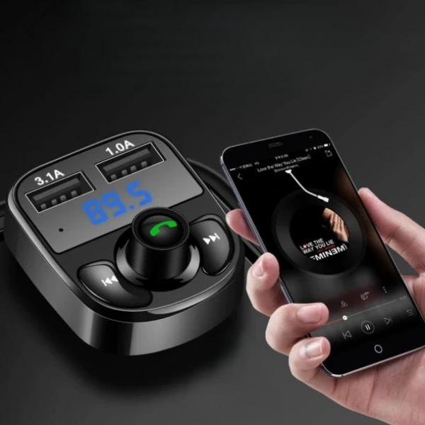 BUĞZ QC 3.1A USB & PD /TF FM TRANSMİTTER BUĞZ QC 3.1A USB & PD /TF FM TRANSMİTTER