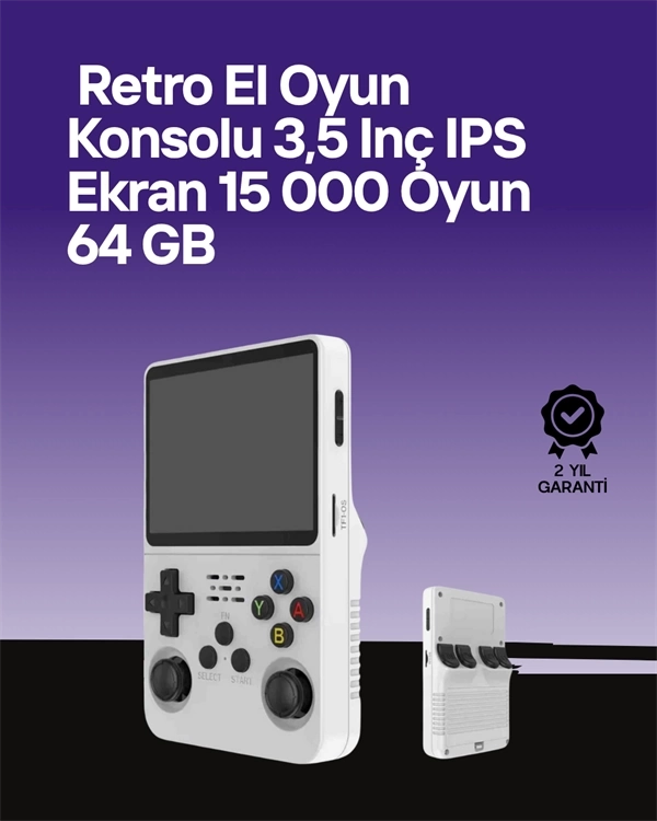 BUĞZ 64 GB Retro Oyun Konsolu – Çoklu Emülatör Desteği, Linux Tabanlı Açık Sistem