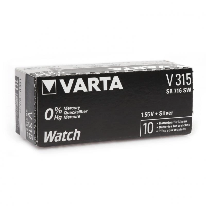 BUĞZ Renata 315 Sr716sw 1.55v Alkalin Saat Pili 10 Adet