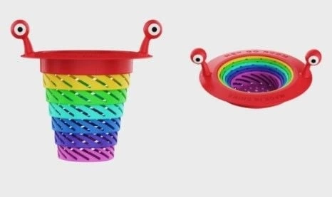 BUĞZ Renkli 6 Kademeli Lavabo Süzgeci