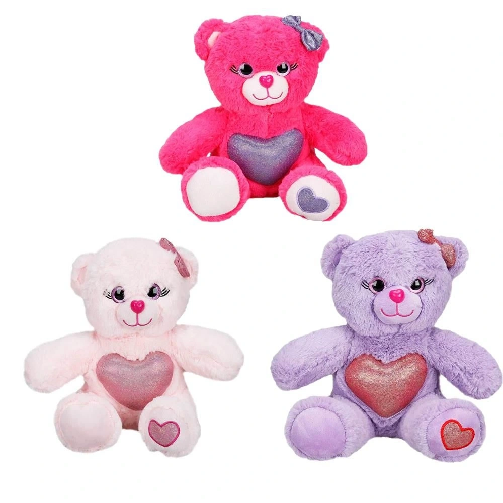BUĞZ Renkli Sevimli Peluş Ayıcık 26 cm -1 Adet Stokta Olan Gönderilir