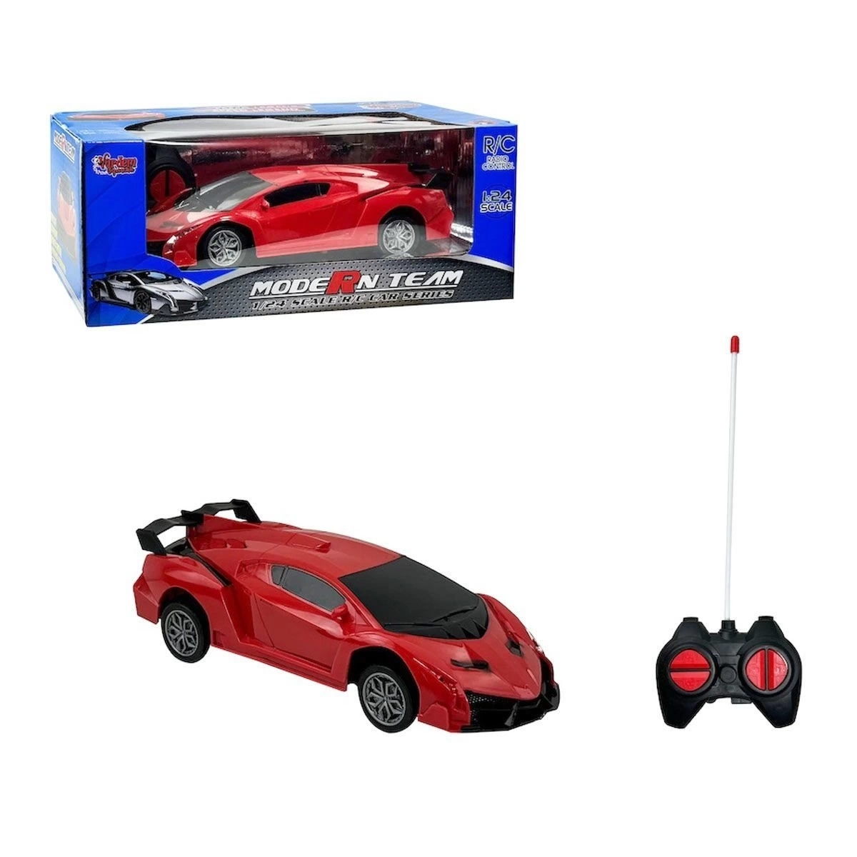 BUĞZ RG-1382-5-7  Kumandalı Modern Team Pilli Araba 1:24 -Eco Lounge