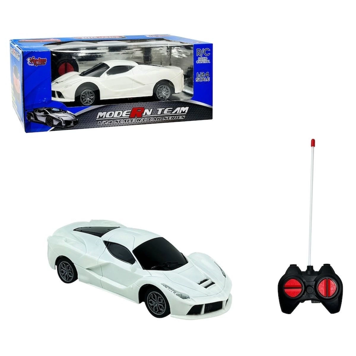 BUĞZ RG-1382-5-7  Kumandalı Modern Team Pilli Araba 1:24 -Eco Lounge