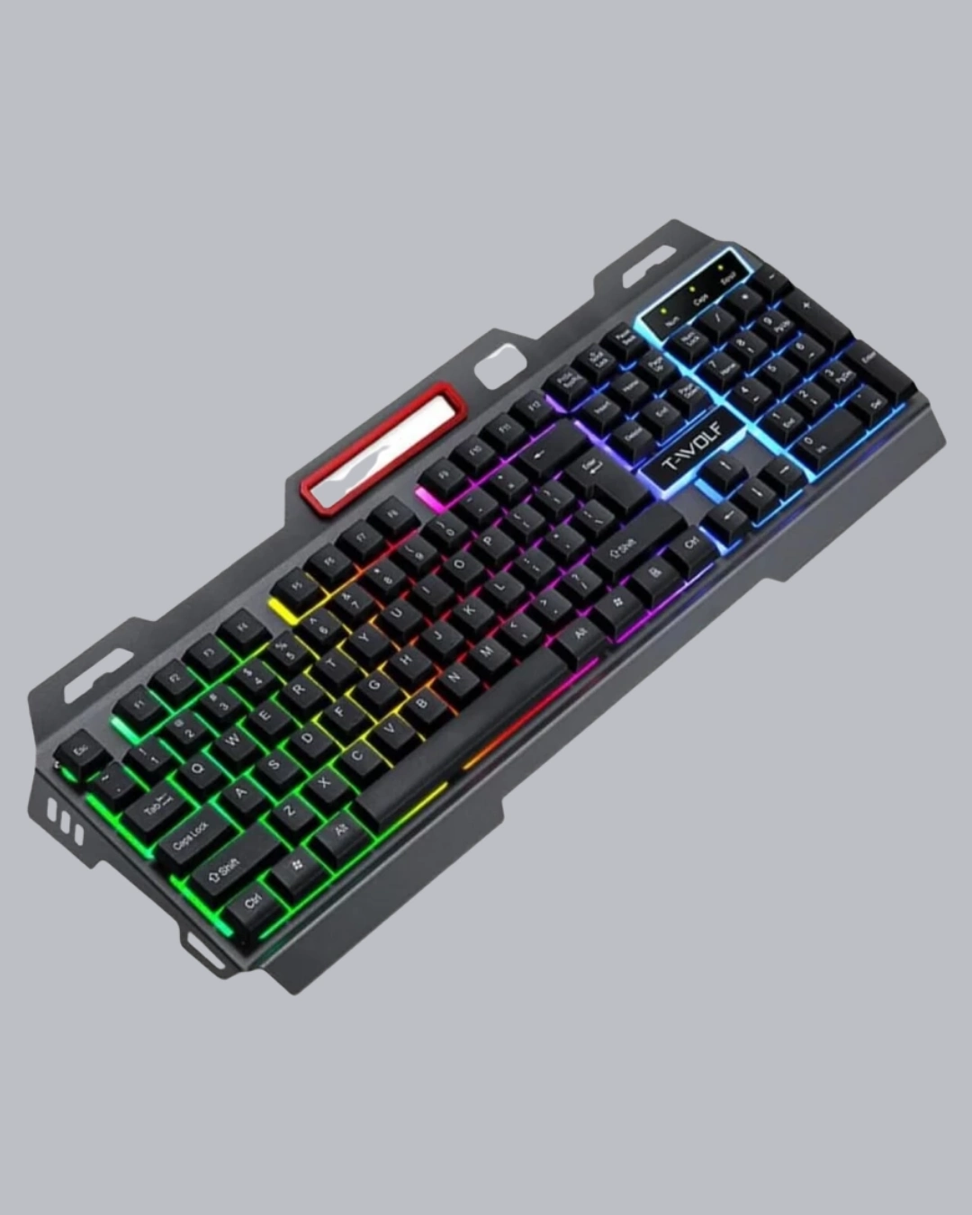 BUĞZ RGB Aydınlatmalı Klavye Mouse Seti – USB Bağlantılı, Türkçe Q, Ayarlanabilir DPI, Ergonomik Yapı