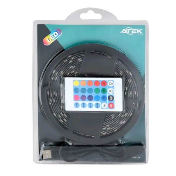 BUĞZ RGB ŞERİT 30 LED KUMANDALI USB BAĞLANTILI