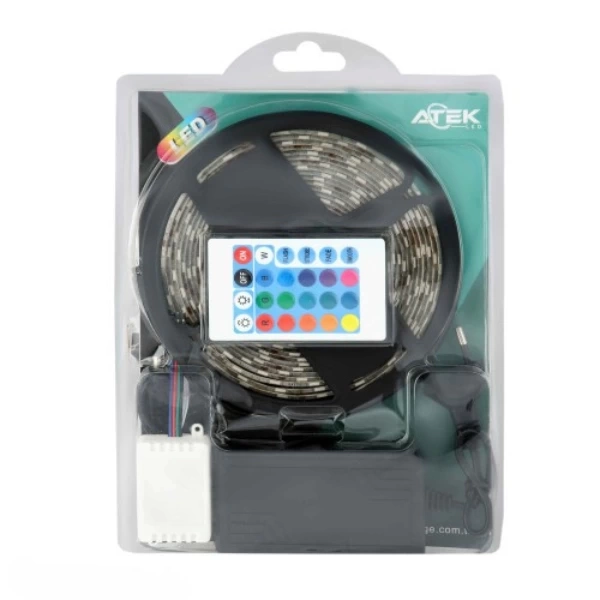 BUĞZ RGB Şerit 54 LED Kumandalı USB Bağlantılı BUĞZ RGB Şerit 54 LED Kumandalı USB Bağlantılı