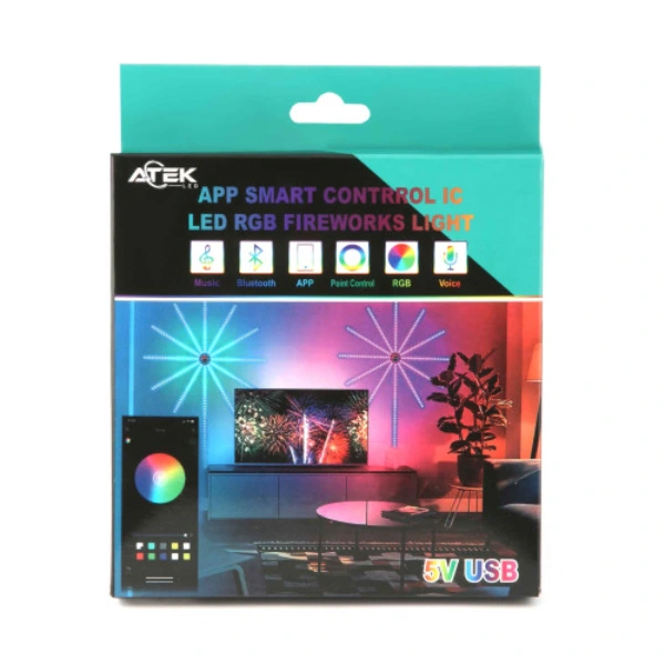 BUĞZ RGB ŞERİT LED İÇ MEKAN PALMİYE MODEL