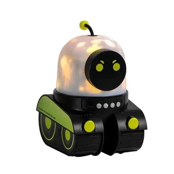 BUĞZ Robot Tasarımlı Projektör Gece Lambası BUĞZ Robot Tasarımlı Projektör Gece Lambası