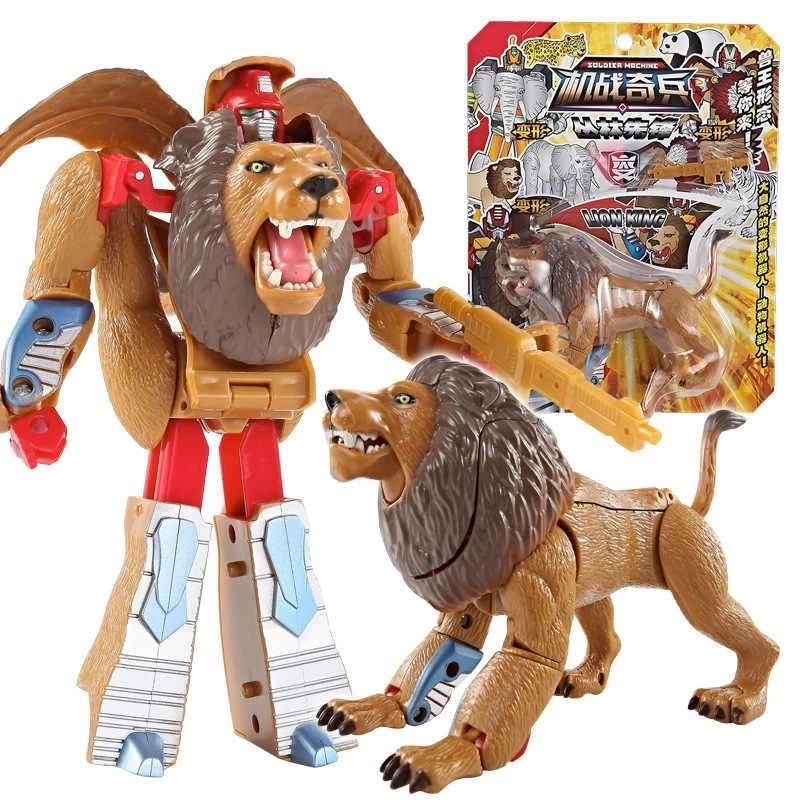 BUĞZ Robota Dönüşen Aslan Oyuncak - 82076 BUĞZ Robota Dönüşen Aslan Oyuncak - 82076