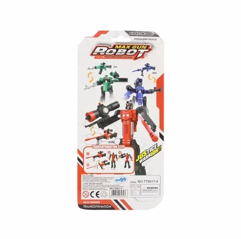 BUĞZ Robota Dönüşen Kırmızı Silah BUĞZ Robota Dönüşen Kırmızı Silah