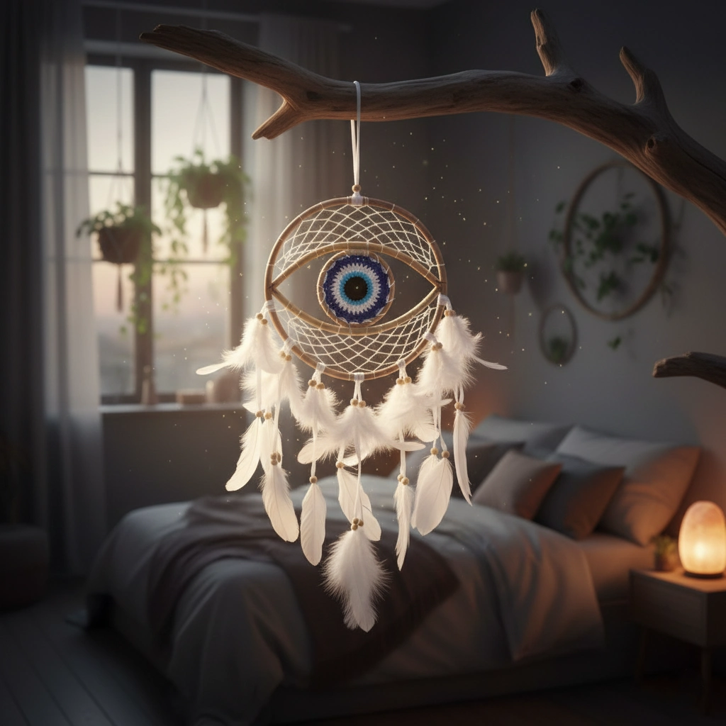 BUĞZ RÜYA KAPANI DREAM CATCHER MODEL 21 BUĞZ RÜYA KAPANI DREAM CATCHER MODEL 21