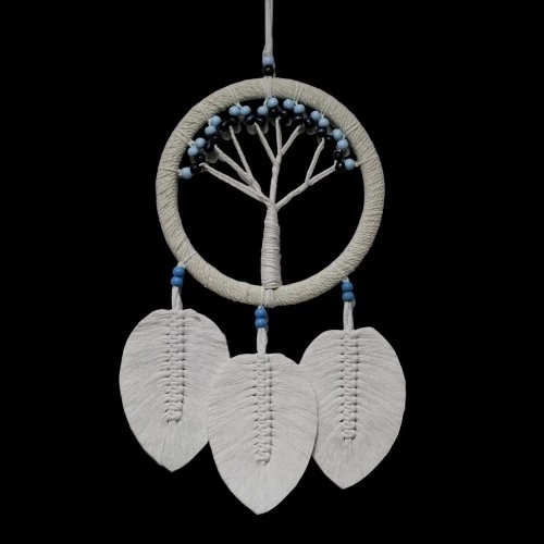 BUĞZ Rüya Kovan Hayat Ağacı Dream Catcher Ekru BUĞZ Rüya Kovan Hayat Ağacı Dream Catcher Ekru