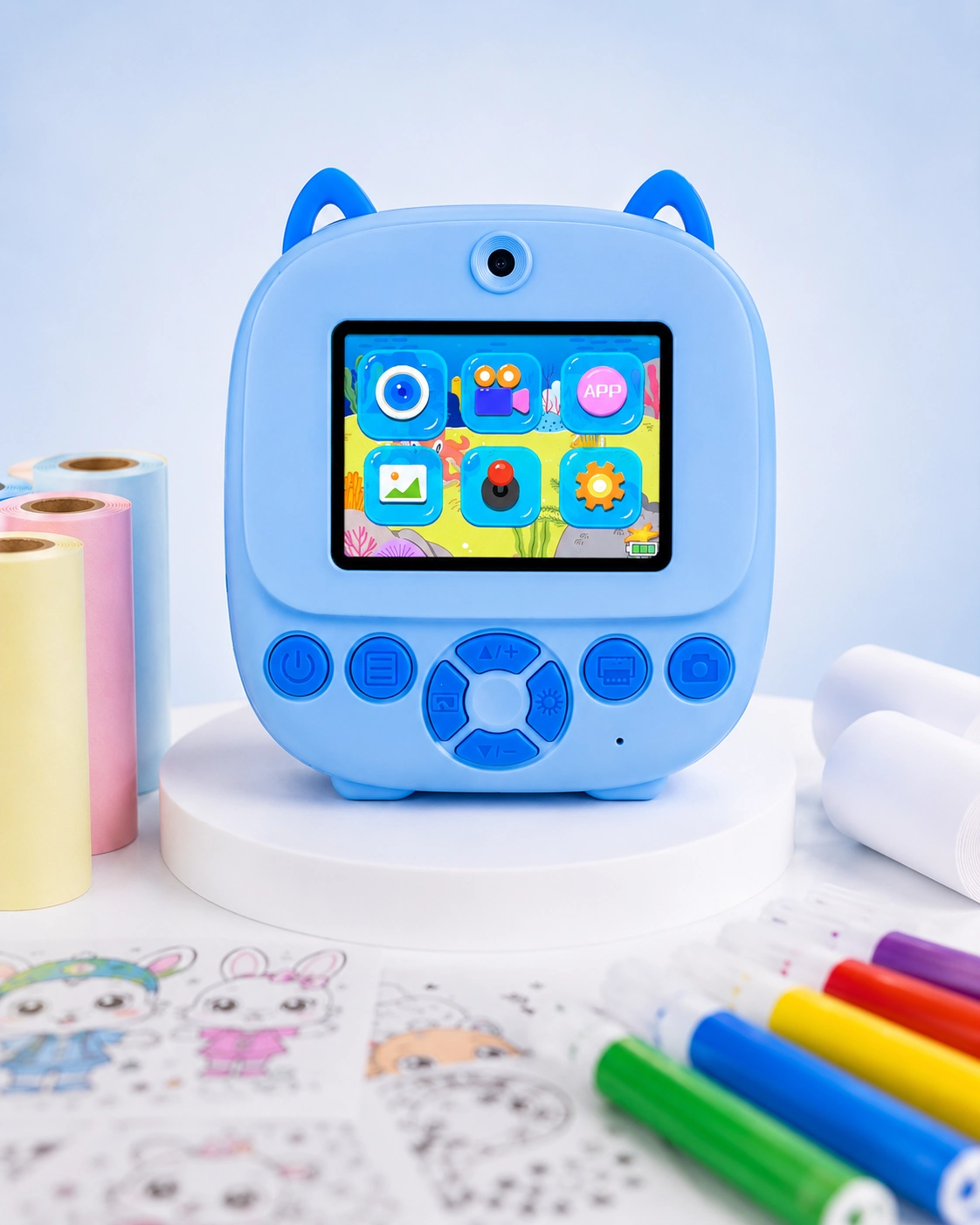 S5 PRİNTER KAMERA MAVİ