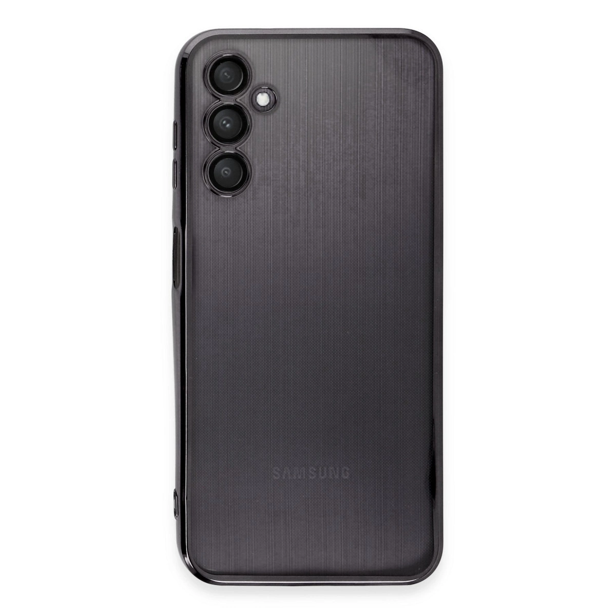 BUĞZ Samsung Galaxy A14 4g Kılıf Razer Lensli Silikon - Siyah BUĞZ Samsung Galaxy A14 4g Kılıf Razer Lensli Silikon - Siyah