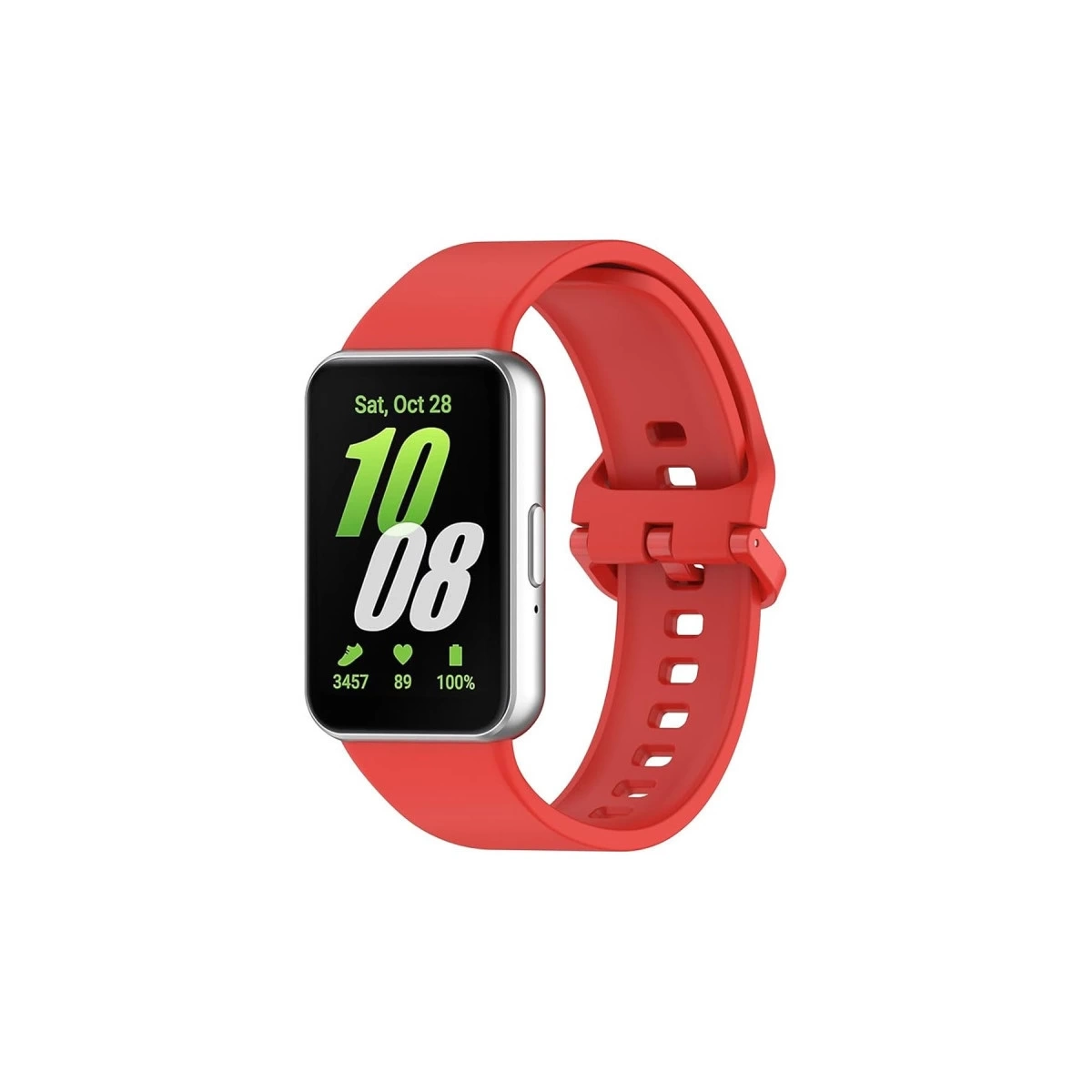 BUĞZ Samsung Galaxy Fit 3 Klasik Kordon - Kırmızı BUĞZ Samsung Galaxy Fit 3 Klasik Kordon - Kırmızı
