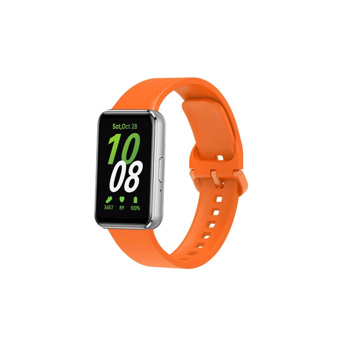 BUĞZ Samsung Galaxy Fit 3 Klasik Kordon - Turuncu BUĞZ Samsung Galaxy Fit 3 Klasik Kordon - Turuncu
