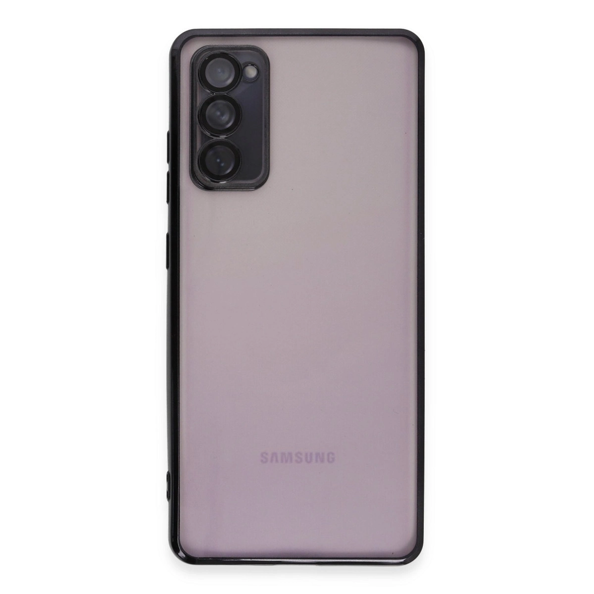 BUĞZ Samsung Galaxy S20 Fe Kılıf Razer Lensli Silikon - Siyah BUĞZ Samsung Galaxy S20 Fe Kılıf Razer Lensli Silikon - Siyah