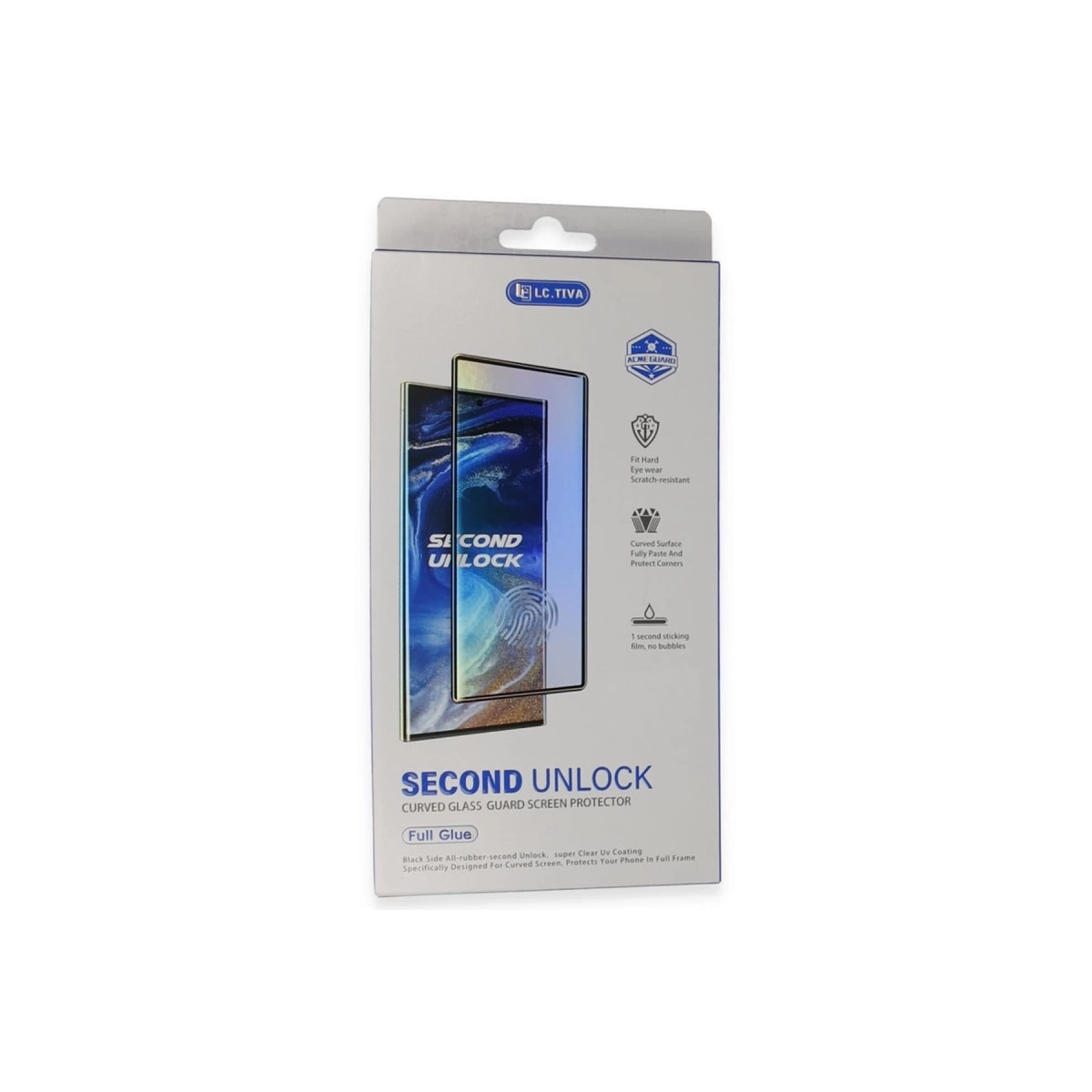 BUĞZ Samsung Galaxy S24 Ultra Durable Full Glue Curved Cam