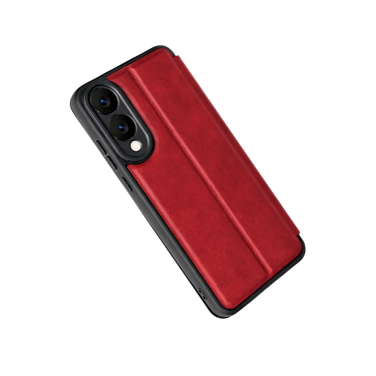 BUĞZ Samsung Galaxy S25 Edge Flip Cover - Kırmızı