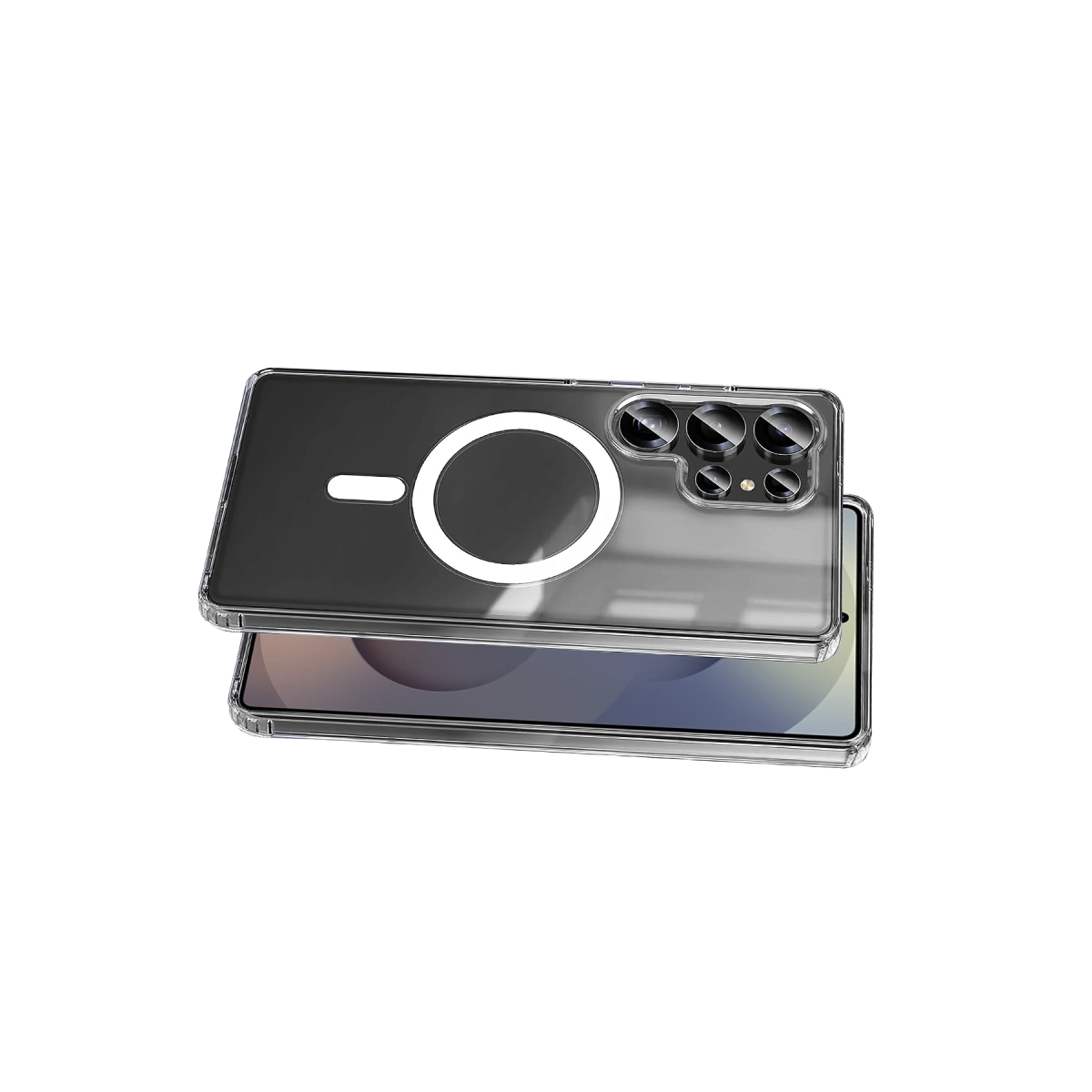 BUĞZ Samsung Galaxy S26 Ultra Magneticsafe Şeffaf Silikon - Şeffaf
