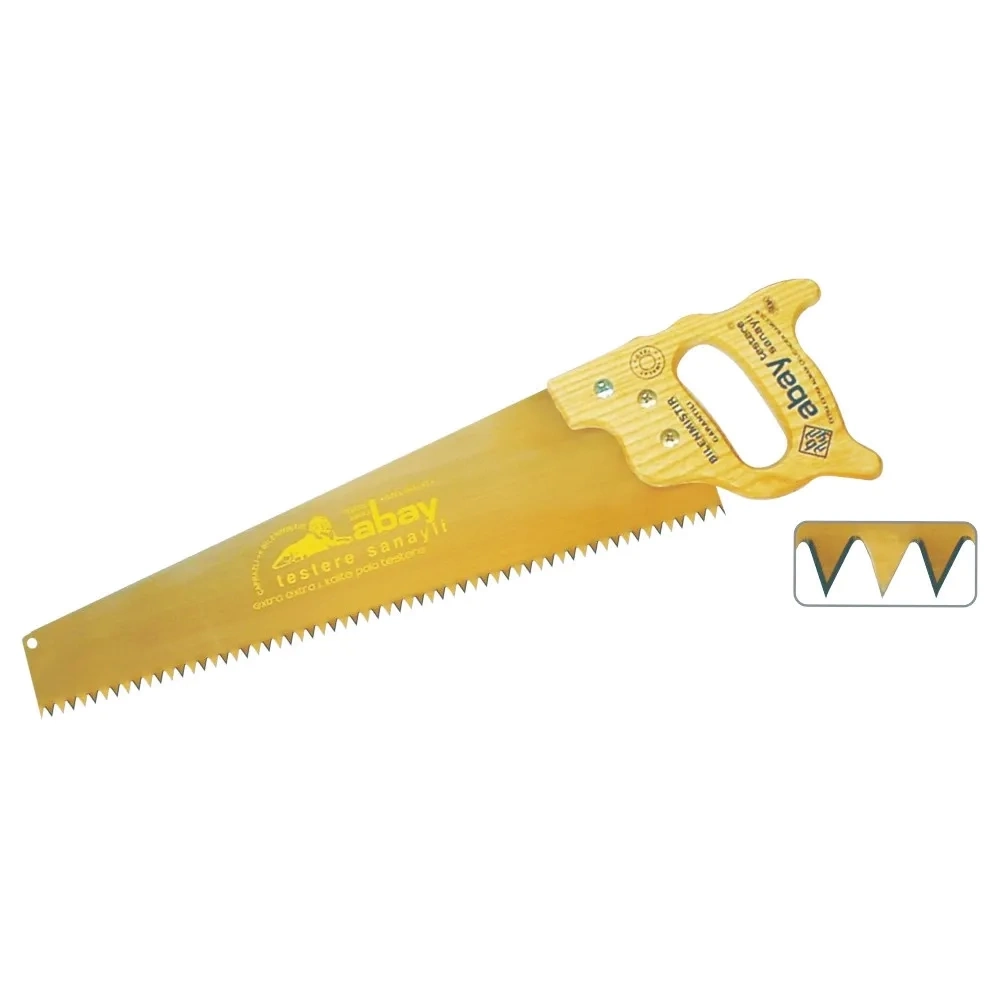 BUĞZ Sarı Çelik Pala Testere 50 Cm - Ahşap Sap BUĞZ Sarı Çelik Pala Testere 50 Cm - Ahşap Sap
