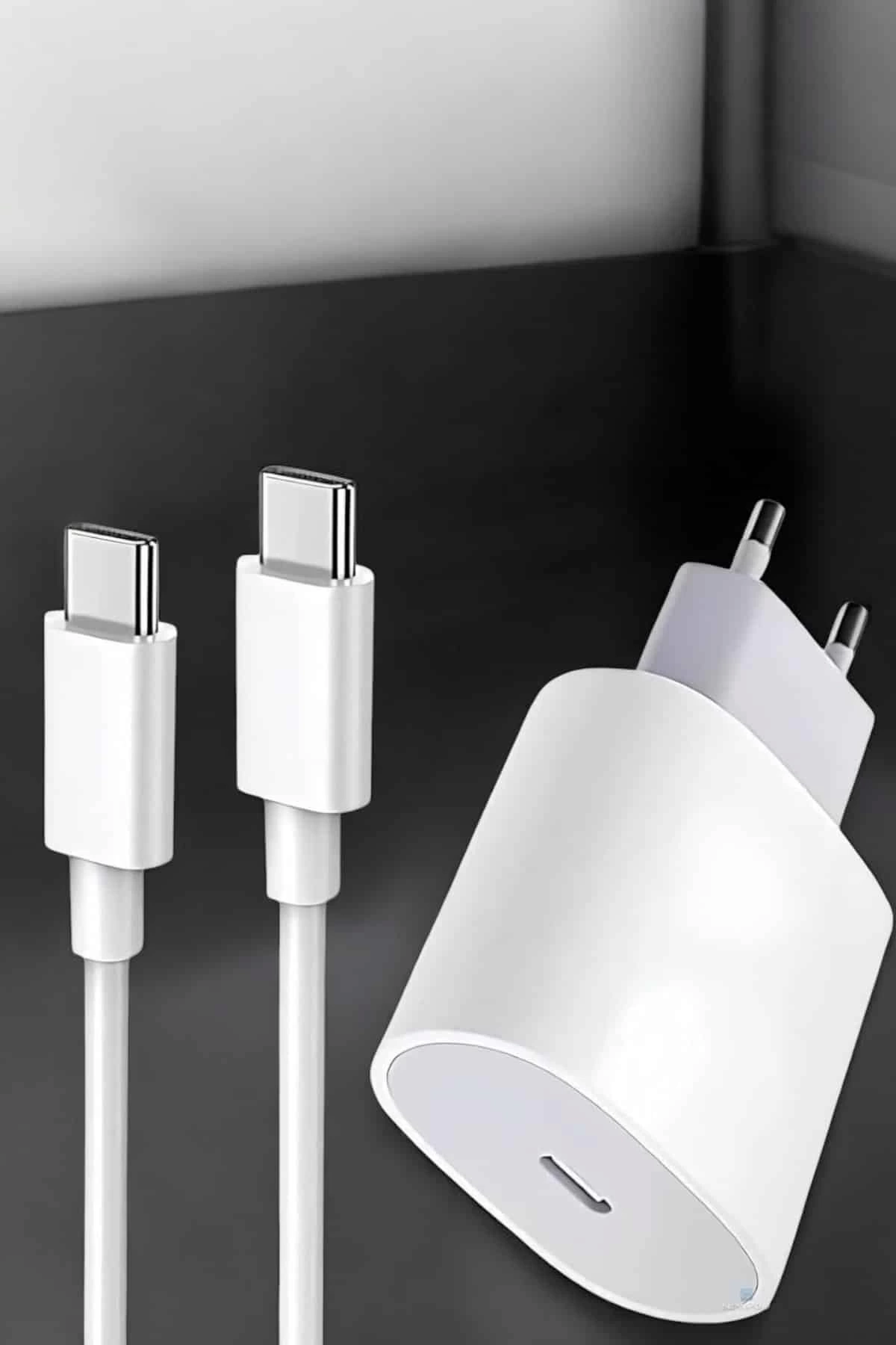 BUĞZ Şarj Aleti İOS 15/15 Pro Max Uyumlu Şarj Adaptörü ve Kablosu