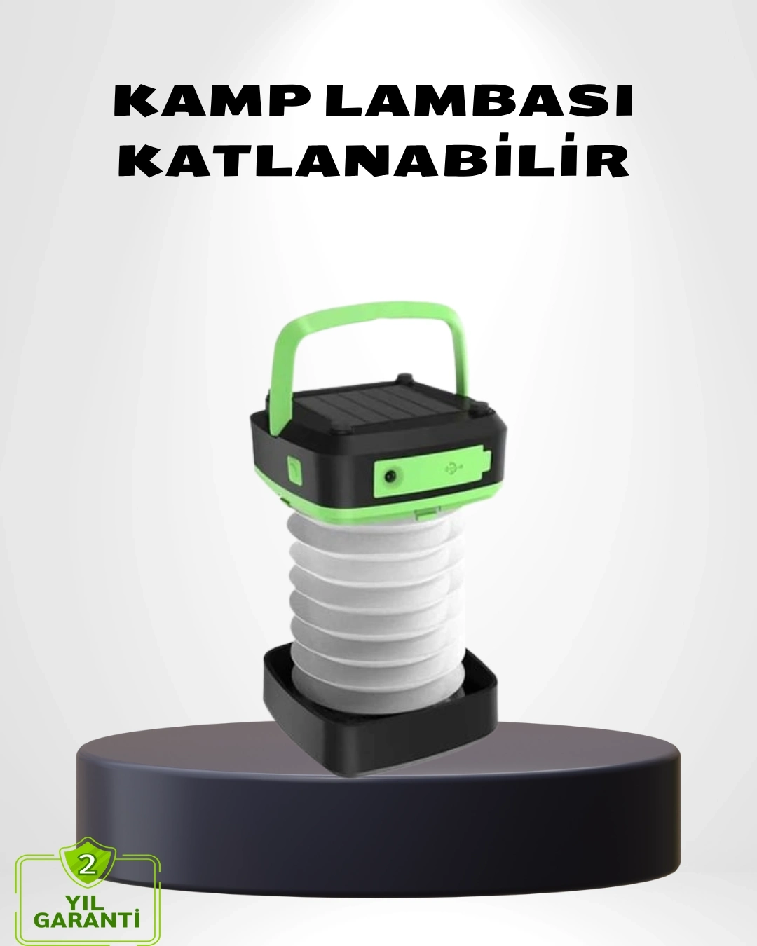 BUĞZ Şarjlı LED Lamba – Dokunmatik Sensörlü, 3 Kademeli Parlaklık