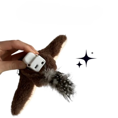 BUĞZ Şarjlı Peluş Uçan Kuş Oyuncak