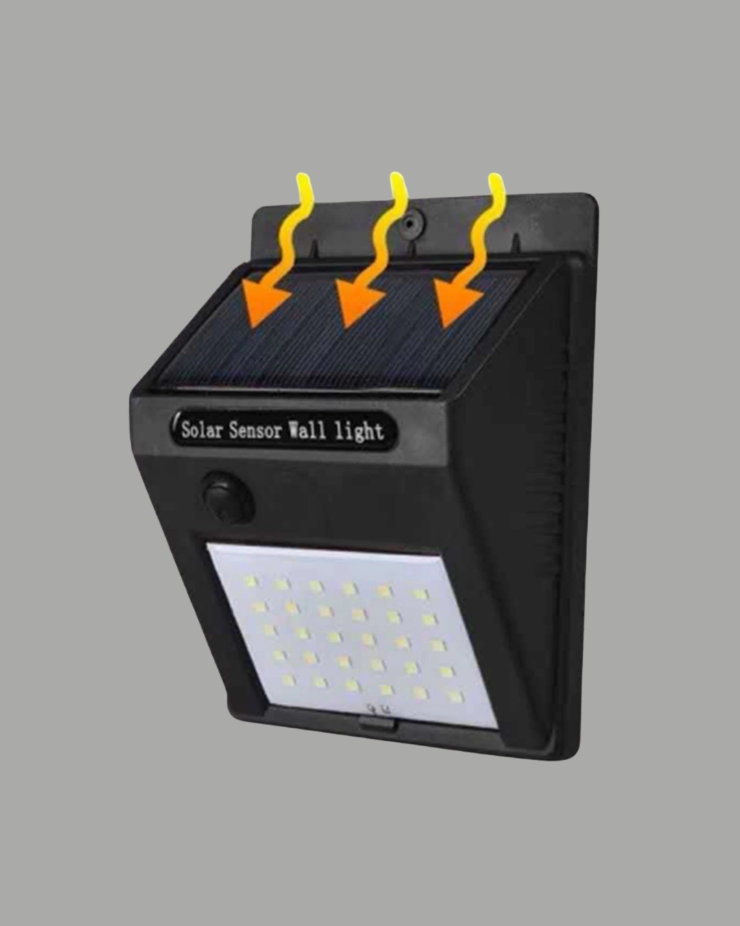 BUĞZ Sensörlü 20 LED Solar Duvar Lambası 3 Metre Algılama Mesafesi