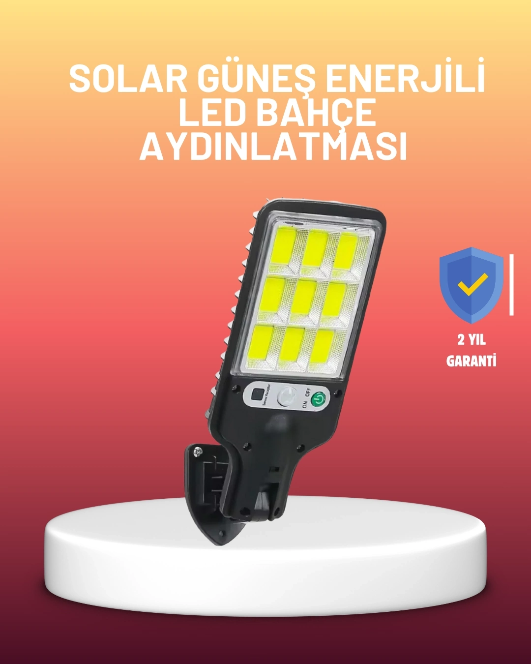 BUĞZ Sensörlü Bahçe ve Duvar Lambası Zahmetsiz Çözüm