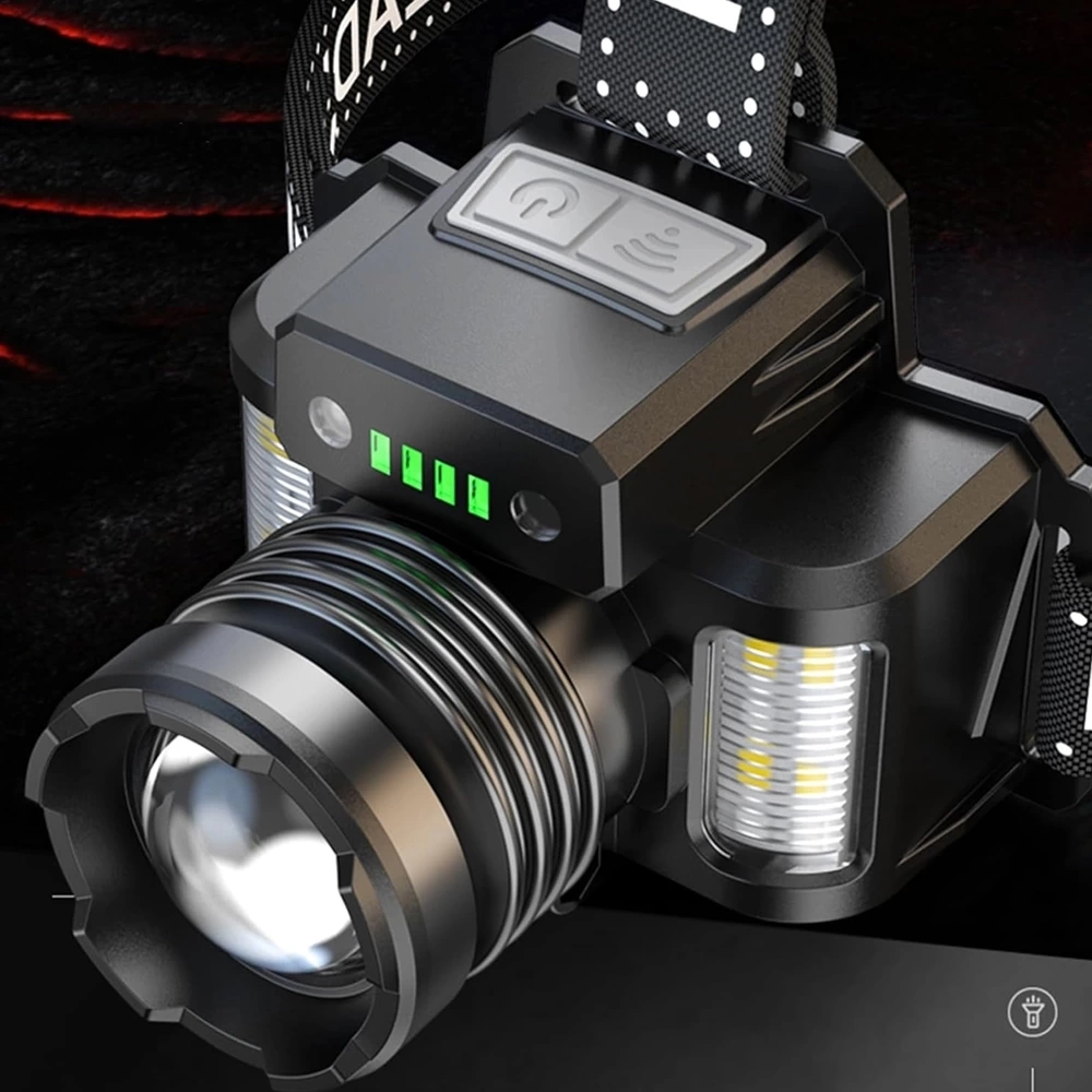 BUĞZ Sensörlü Cree Tg Led  Şarjlı Kafa Lambası  Wt-625