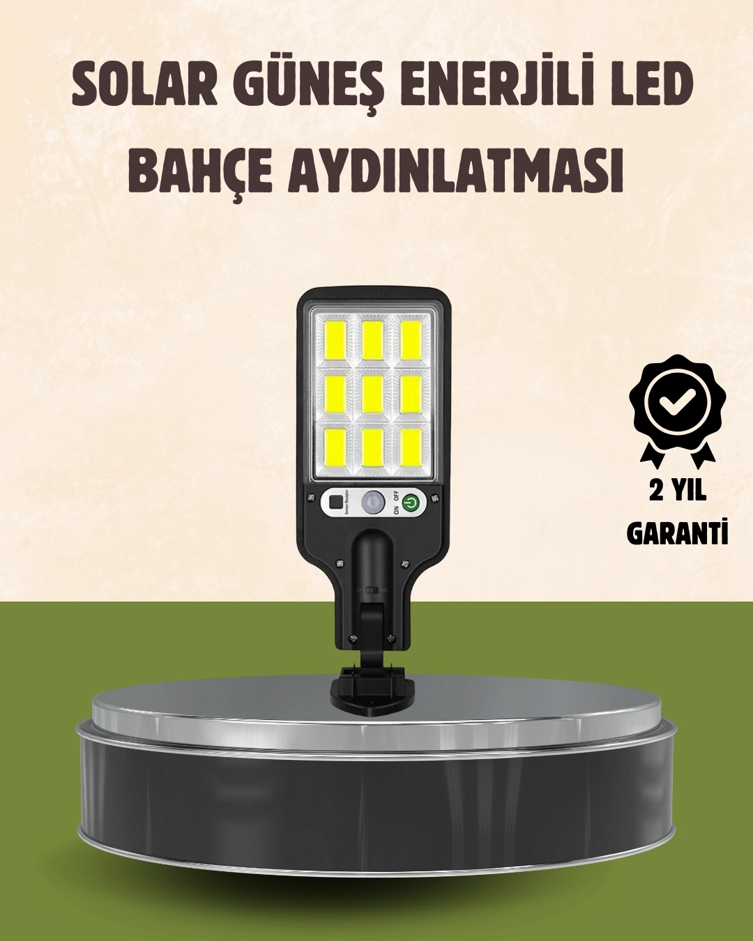 BUĞZ Sensörlü Dış Mekan Aydınlatması Pratik ve Güvenli Kullanım