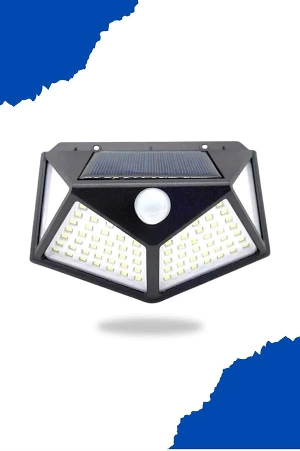 BUĞZ SENSÖRLÜ GÜNEŞ ENERJİLİ DUVAR LAMBASI