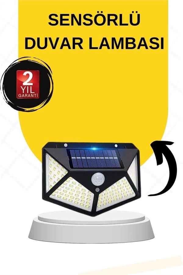 BUĞZ SENSÖRLÜ GÜNEŞ ENERJİLİ DUVAR LAMBASI BUĞZ SENSÖRLÜ GÜNEŞ ENERJİLİ DUVAR LAMBASI