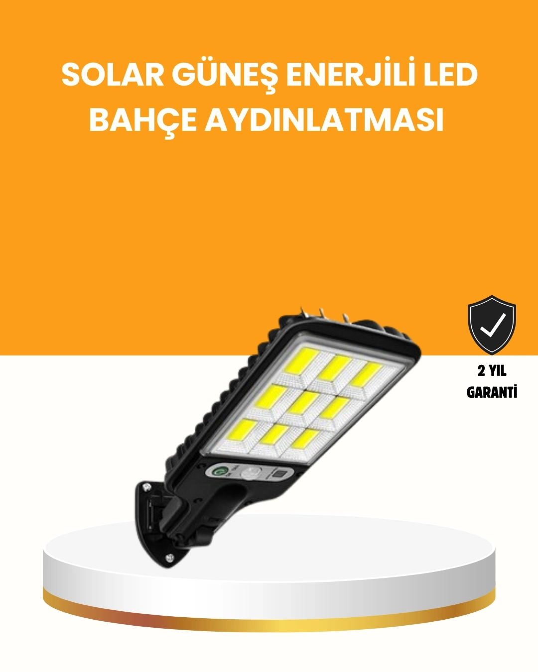 BUĞZ Sensörlü Sokak Tipi Lamba Günlük Kullanım İçin İdeal