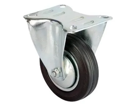 BUĞZ Servis Tekeri - Tablalı Siyah Sabit - Çap 80 Mm BUĞZ Servis Tekeri - Tablalı Siyah Sabit - Çap 80 Mm