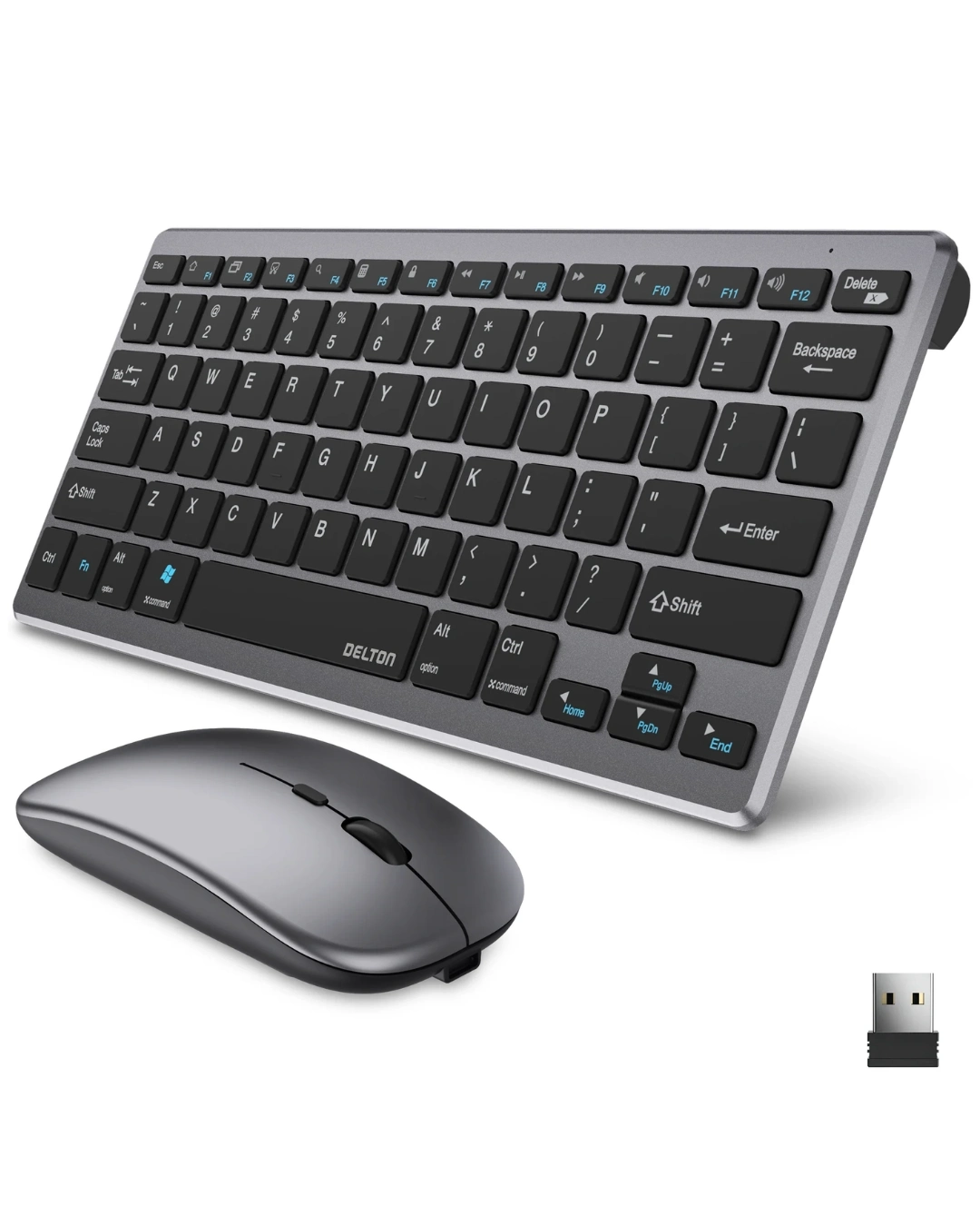 BUĞZ Sessiz Kullanım Sunan Bluetooth Klavye Mouse Seti Çoklu Cihaz Uyumlu