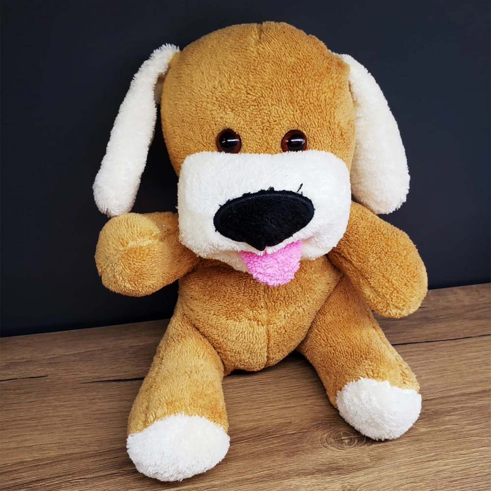 BUĞZ SEVİMLİ PELUŞ OYUNCAK KÖPEK