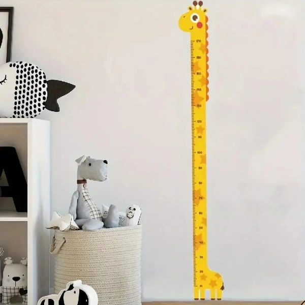 BUĞZ SEVİMLİ SARI ZÜRAFA BOY ÖLÇÜSÜ STİCKER