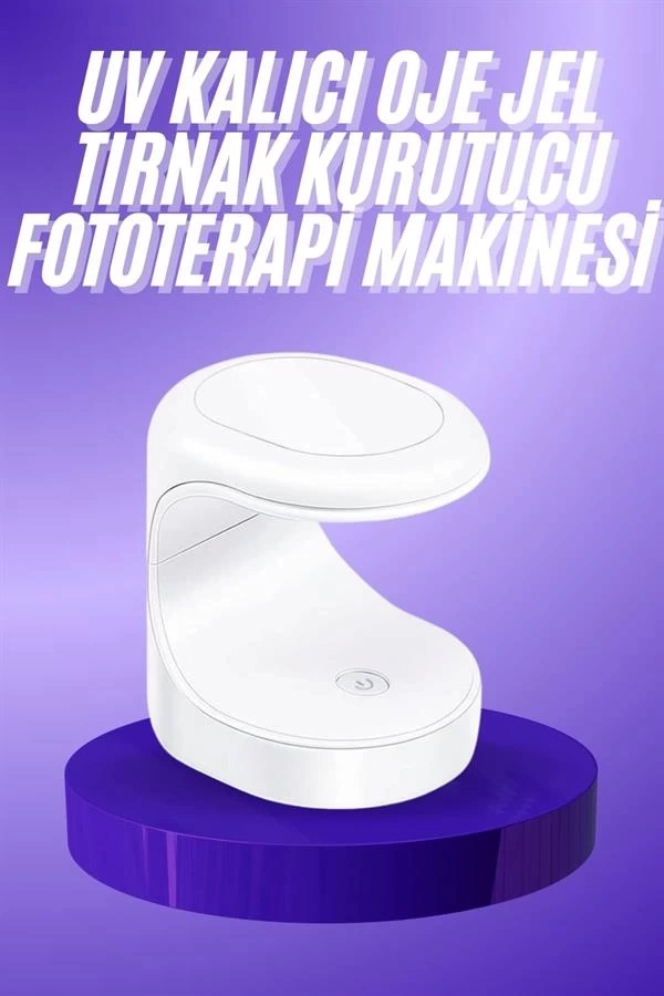 BUĞZ Seyehat Tipi Mini Oje Kurutucu Ultraviole Mor Işık Protez Tırnak Kurutucu BUĞZ Seyehat Tipi Mini Oje Kurutucu Ultraviole Mor Işık Protez Tırnak Kurutucu